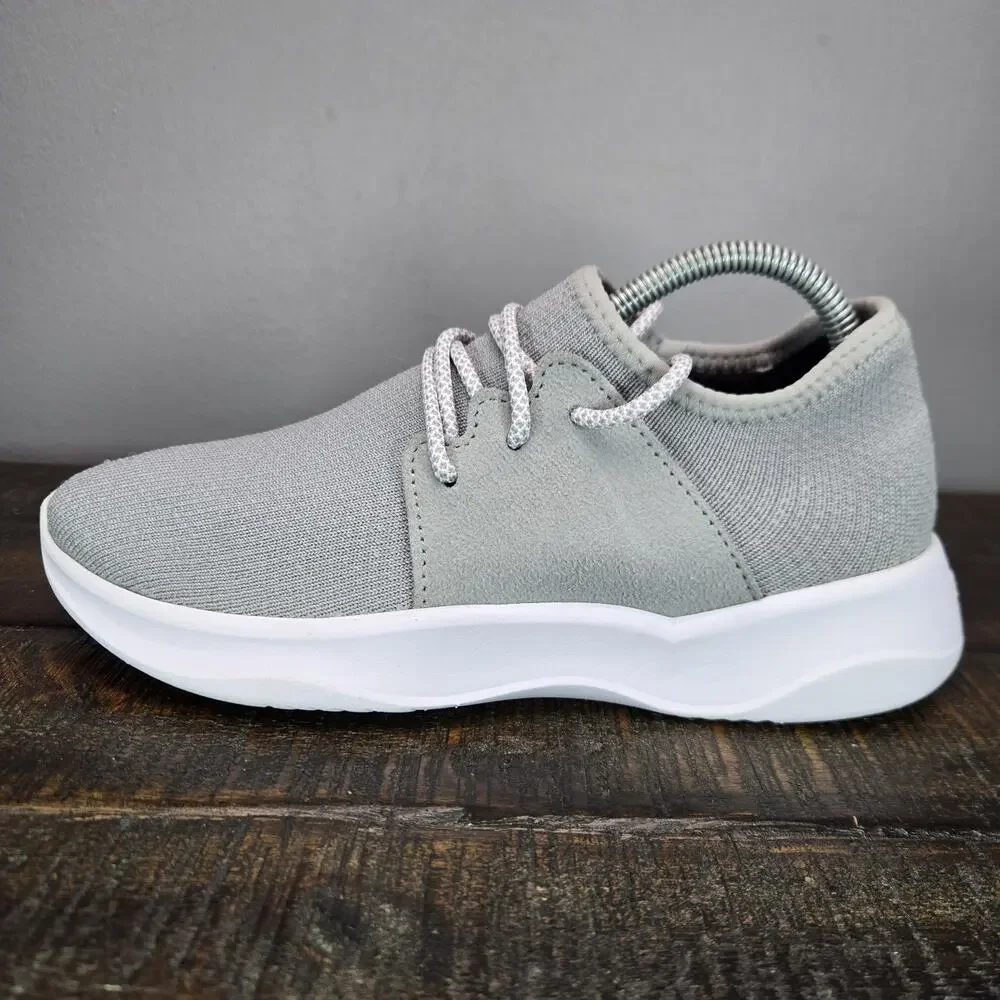 NEW Vessi Everyday Sneaker Womens Size 8 Waterproof Shoes Lace Up Sneakers Grey